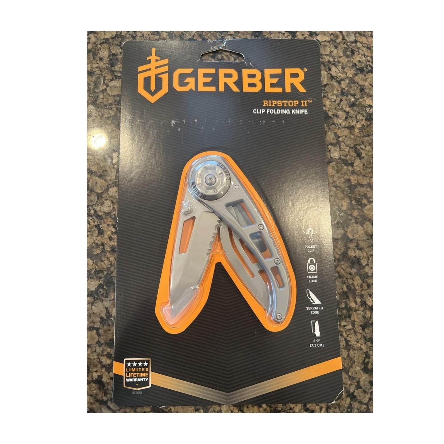 Navaja Plegable Gerber Ristop II – Compacta y Resistente