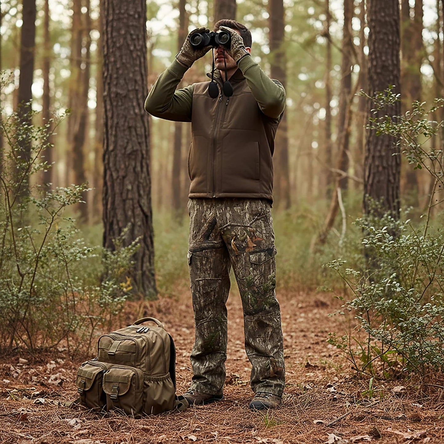 Pantalones Magellan Camo oscuro grueso - REAL TREE TIMBER
