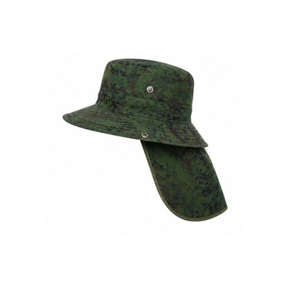 Gorro Verde Militar con Cuellera