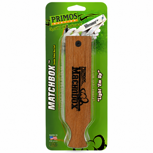 Reclamo de Guajolote Primos Matchbox – Caja de Madera