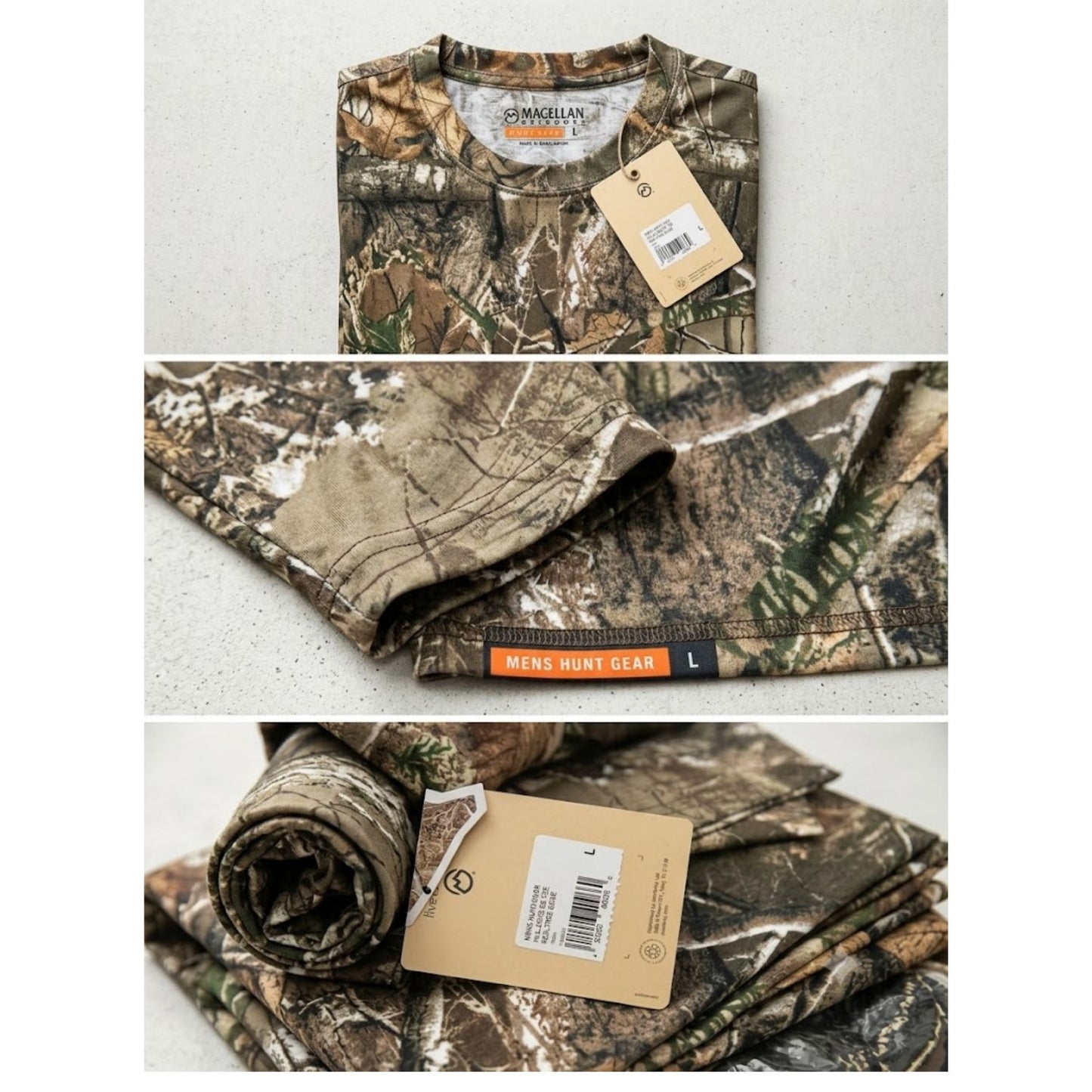 Playera Magellan Men's Hunt Gear Hillzone SS Tee — Realtree Edge
